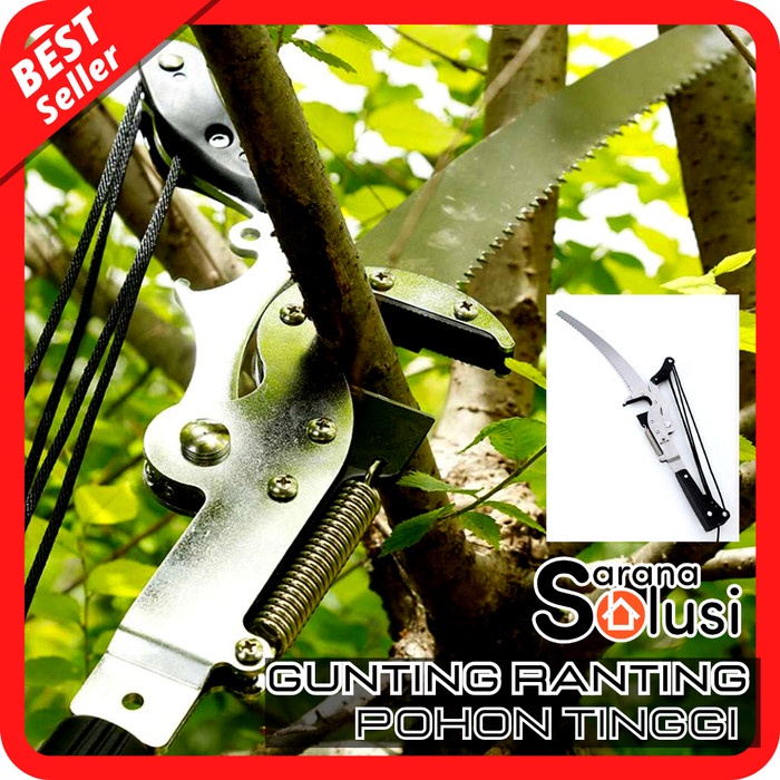 Jual Gergaji Pemotong Ranting Dahan Pohon Tinggi High Saw Tool | Shopee ...