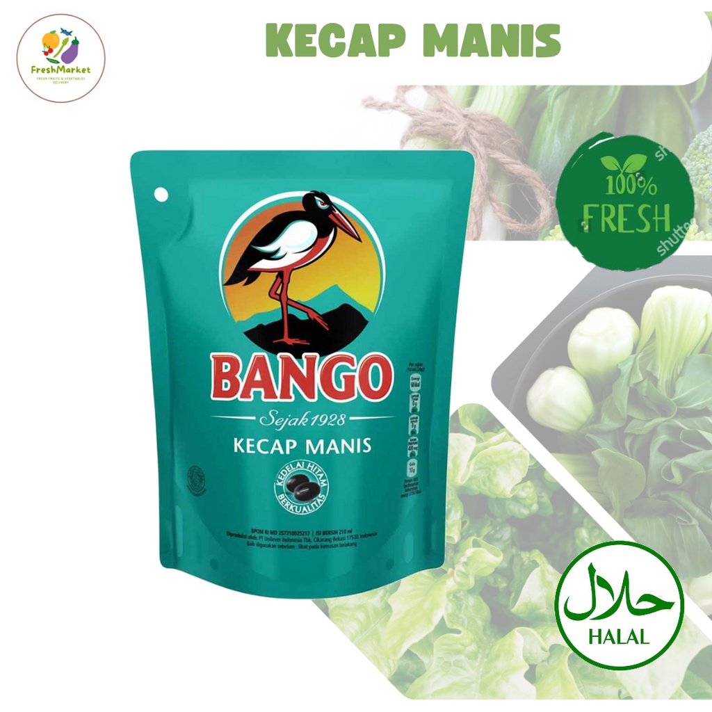 Jual Kecap Manis Cap Bango Sachet 520 Ml Freshmarketlampung | Shopee ...