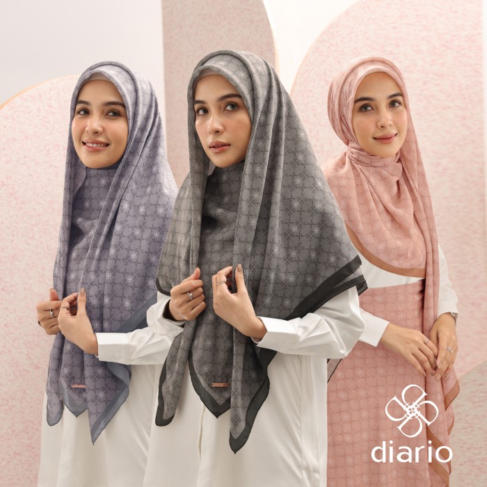 Diario Ultrafine Athalia Scarf Kerudung Segi Empat