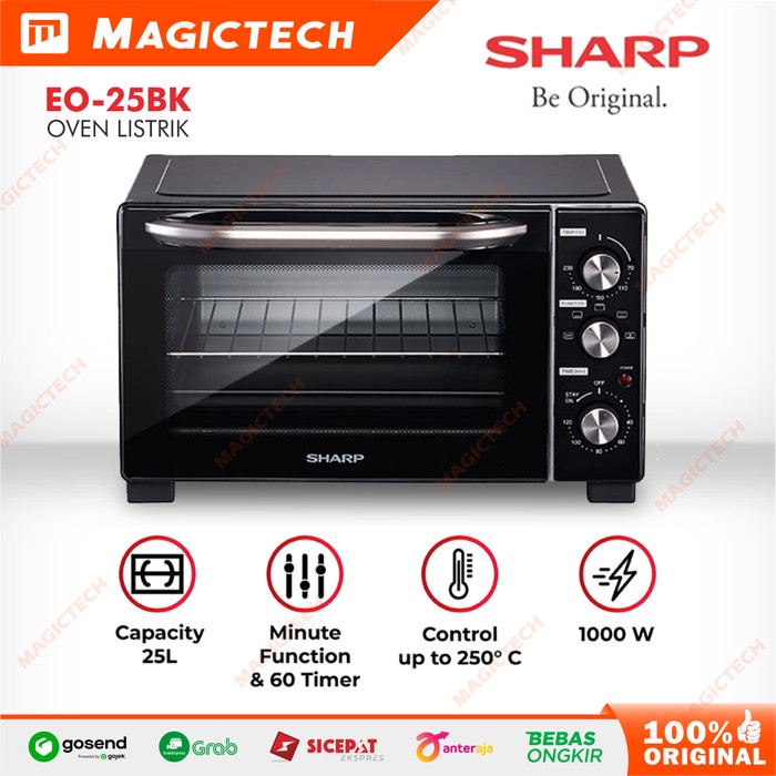 Jual OVEN LISTRIK SHARP EO25 / EO25BK 25 Liter Shopee Indonesia