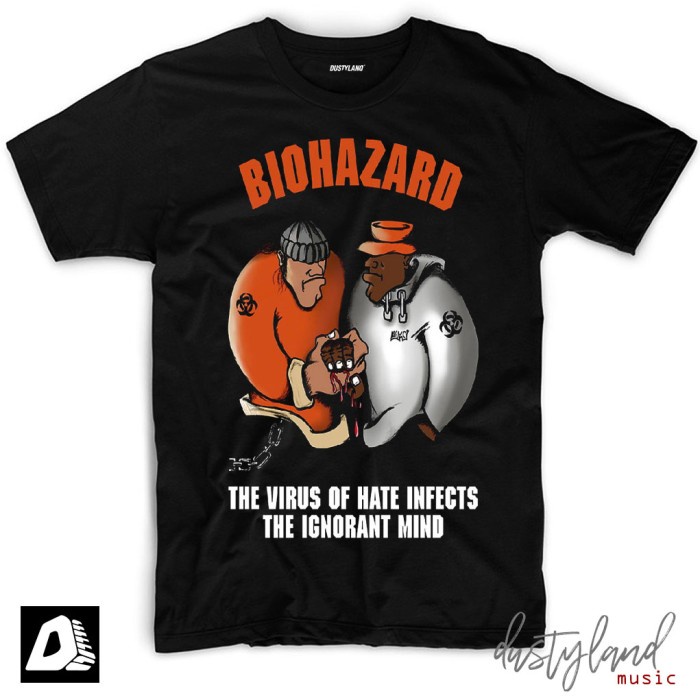 Jual Kaos Band BIO HAZARD - THE VIRUS OF HATE | Shopee Indonesia