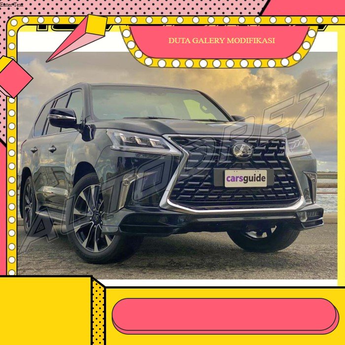 Jual Bodykit Lexus LX 570 LX570 2008 - 2015 Upgrade Facelift 2021 ...