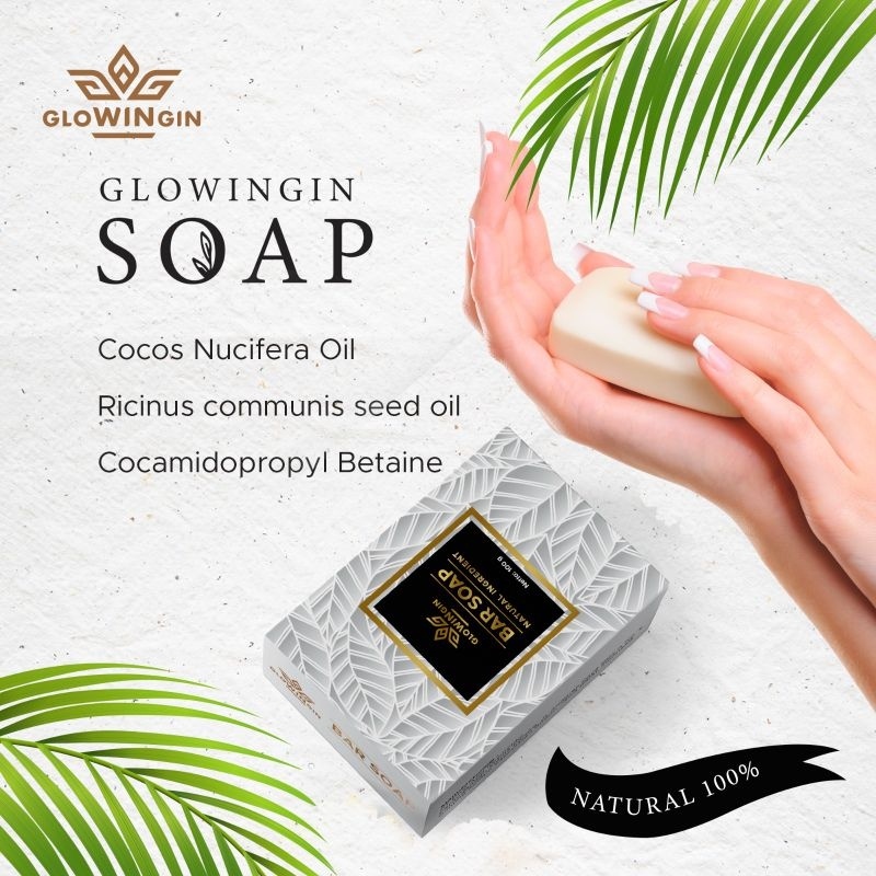 Jual [COD] BAR SOAP GLOWINGIN SKINCARE | Shopee Indonesia