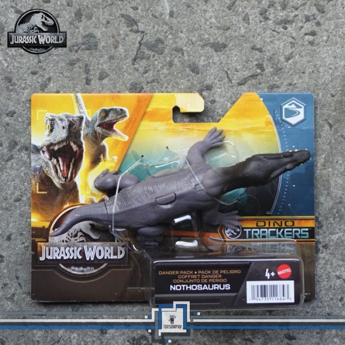 Jual Jurassic World Dino Trackers Danger Pack Nothosaurus Dinosaurus Shopee Indonesia