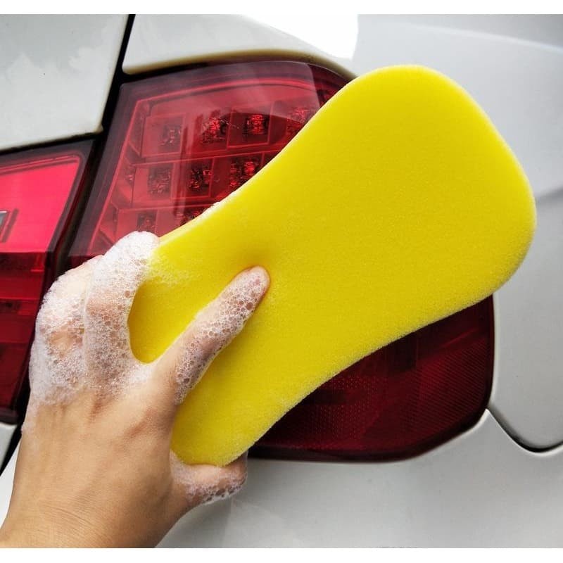 Jual Sponge Busa Medium Alat cuci motor Mobil Spons Polos wash Wax ...