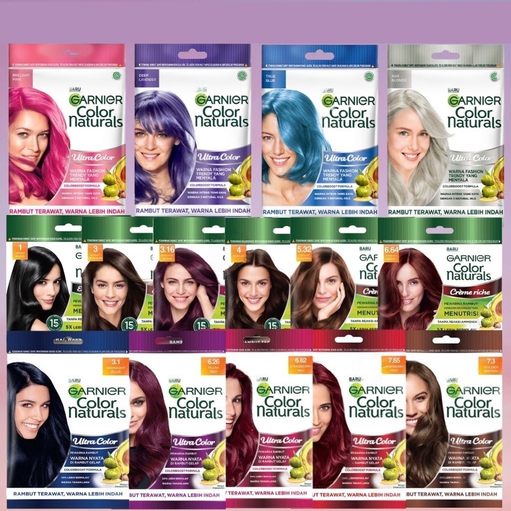 Jual Garnier Hair Color Ash Blonde / Semir Garnier BPOM 20g 30g