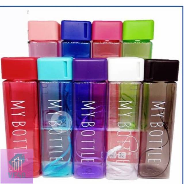 Jual My Bottle Kotak Persegi Botol Minum Model Baru Lucu Botol Minum Bekal Shopee Indonesia 0480