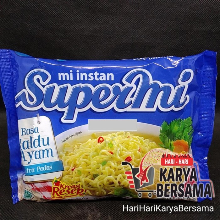 Jual Mie Instan Supermi Kaldu Ayam 60gr Shopee Indonesia