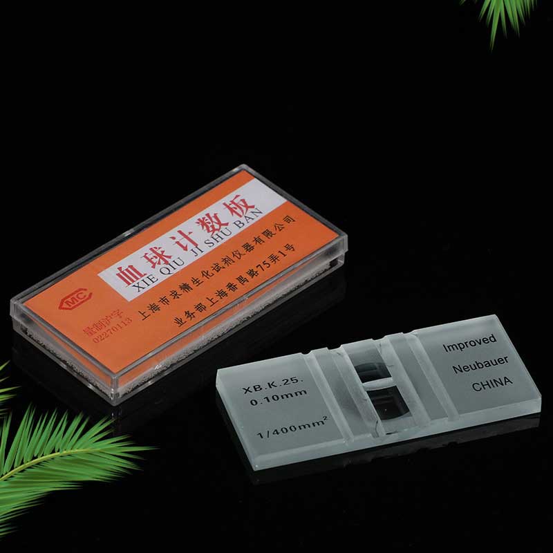 Medical Hospital Neubauer-Improved Blood Counting Chamber With Bright