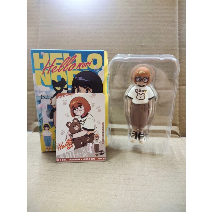 その他 POPMART JUST A GIRL HELLO NORI ノリ フィギュア POPMART JUST A GIRL HELLO NORI - メルカリ