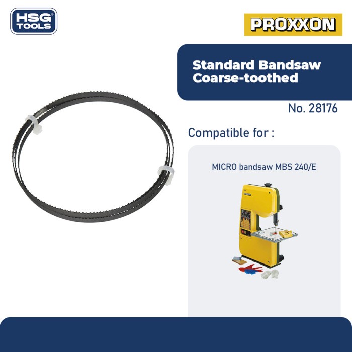 Jual PROXXON 28176 MATA GERGAJI BANDSAW BLADE FOR MBS 240/E (14 TPI ...
