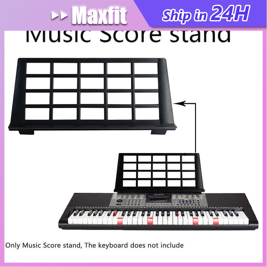 Jual Stand Partitur Sheet Musik Stand Partitur Bahan ABS Portable Untuk ...
