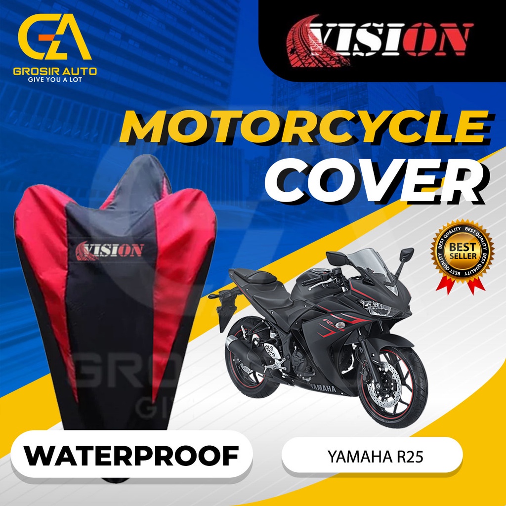Jual Sarung Motor R25 Anti air Waterproof / Cover Selimut Penutup