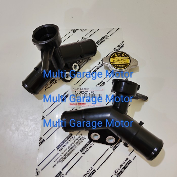 Jual Pipa Water Outlet Radiator Tutup Atas YARIS New VIOS 2007 - 2020 ...