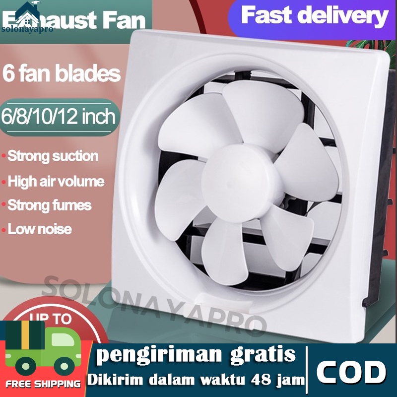 Jual Wall exhaust fan/Hexos/Heksos Fan Dinding 8/6inch Exhaust Fan ...
