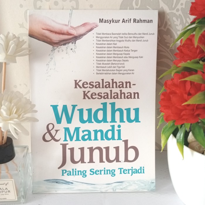 Jual ORIGINAL KESALAHAN-KESALAHAN WUDHU&MANDI JUNUB PALING SERING ...