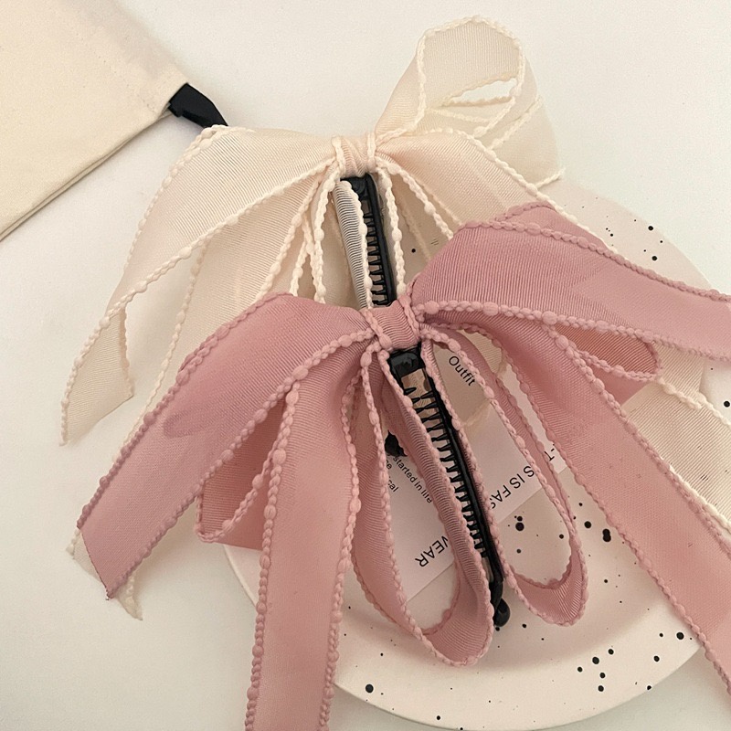 Jual Town Shell Valli Dots Korean Banana Hair Claw Clip / Jepit