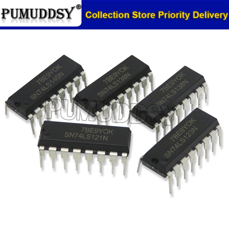 Jual 10pcs SN74LS138N DIP-16 74LS138 DIP 74LS138P 74LS112 74LS123 ...