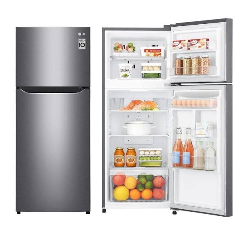 Jual Lemari Es Kulkas 2 Pintu Inverter GNB202SQIB SILVER Garansi Resmi