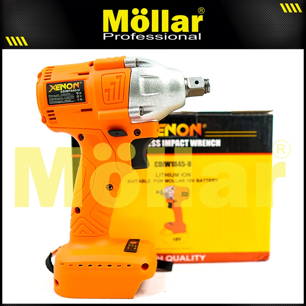 Jual Cordless Impact Wrench XENON CDIW1845 UNIT ONLY / Alat Buka Baut
