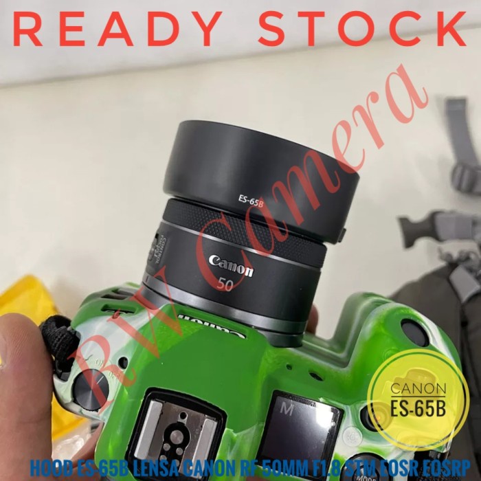 Jual Hood Lensa ES-65B ES65B Canon RF 50mm f1.8 STM 50 mm EOSR EOSRP ...
