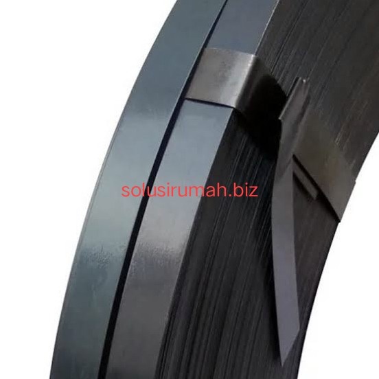Jual TALI PETI BESI PLAT 32MM PER1METER strapping band strip 32