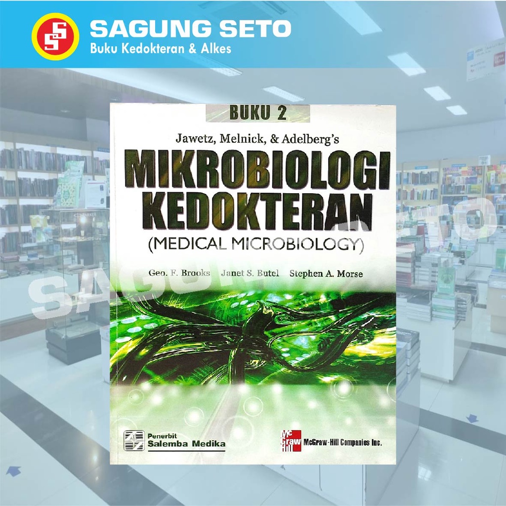 Jual BUKU MIKROBIOLOGI KEDOKTERAN BUKU 2 JAWETZ (ISBN 9793027061 ...