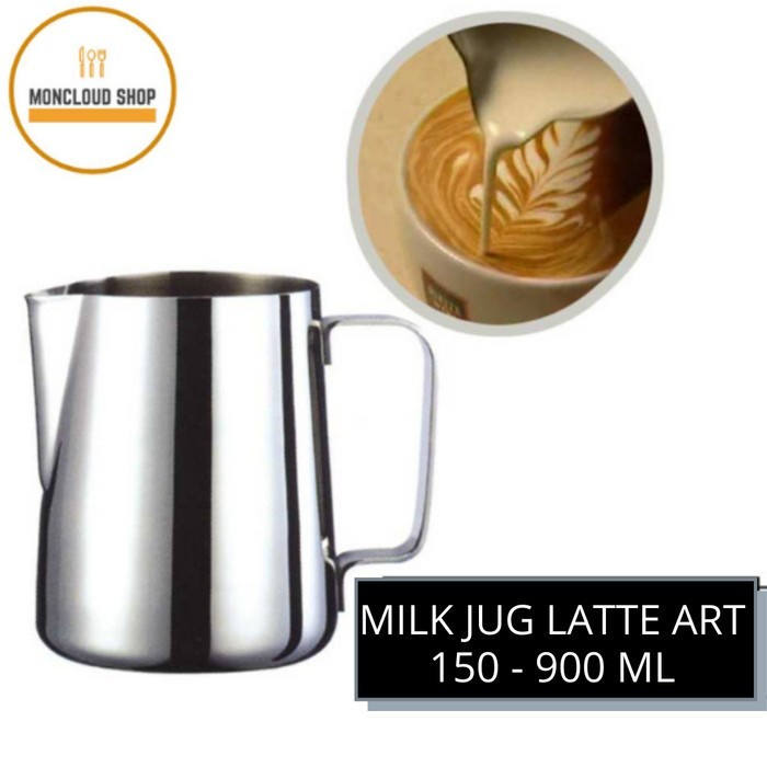 Jual Gelas Takar Susu Milk Jug Teko Kopi Espresso Latte Art Stainless