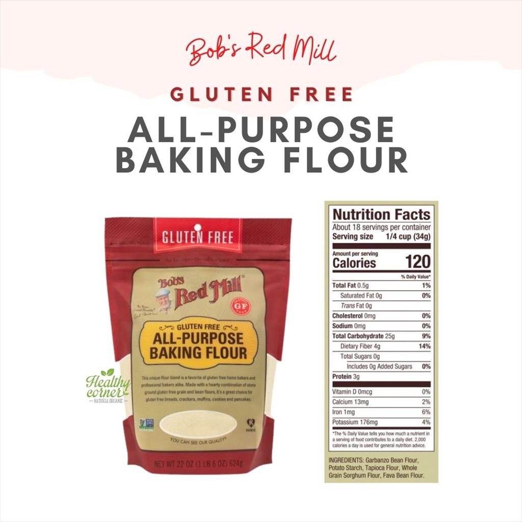 Jual Gluten Free All Purpose Baking Flour 624g - Bob Red Mill ( BRM