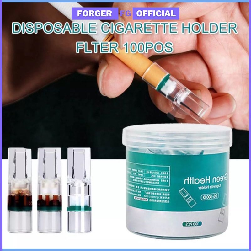 Jual FORGER Pipa Rokok Filter Pipa Penyaring Tar Nikotin Rokok Isi 100 ...