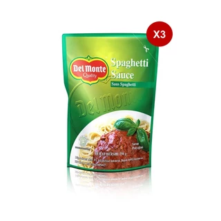 Delmonte Saus Spaghetti Pouch 250 gr x3