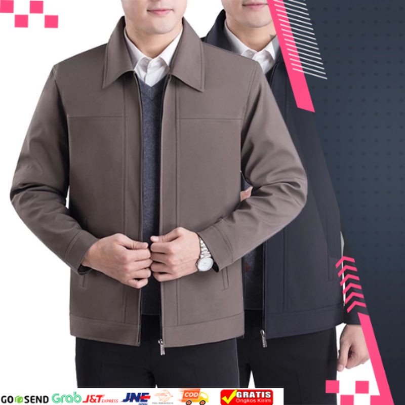 Jual JAKET FORMAL KEREN NYAMAN DESAIN NEW /Jaket semi jas formal pria