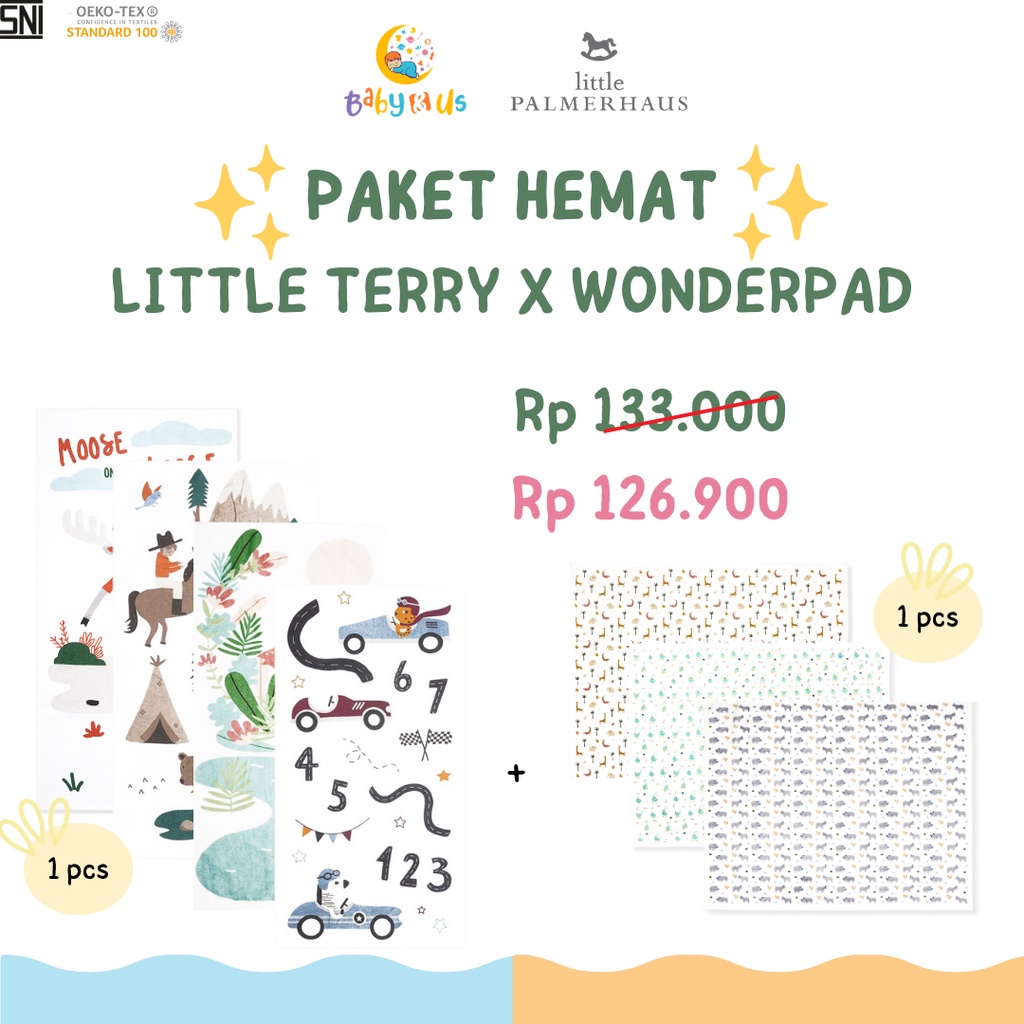Jual Paket Bundling Wonderpad x Little Terry by Little Palmerhaus ...