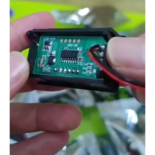 Jual VOLTMETER DC DIGITAL DC VOLT METER DIGITAL | Shopee Indonesia