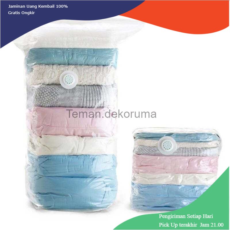 Jual Td Art Wenbo Vacuum Compression Bag Tas Vakum Penyimpanan Pakaian Cm Pcs Wb