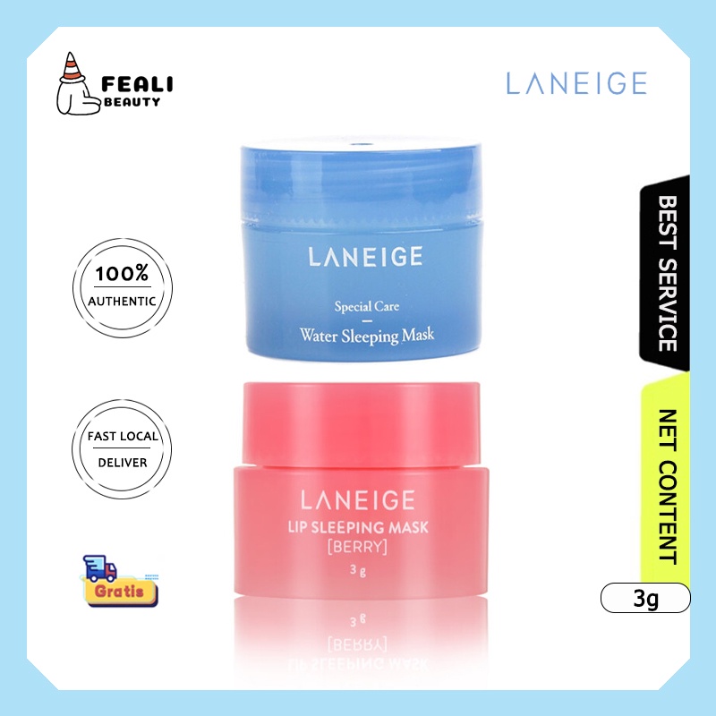 Jual Laneige Lip Sleeping Mask Night Sleep 3g Water Sleeping Mask Pack