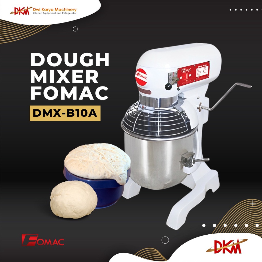 Jual Planetary Mixer Fomac B-10/Dough Mixer DMX-B10A FOMAC/Mixer Adonan ...