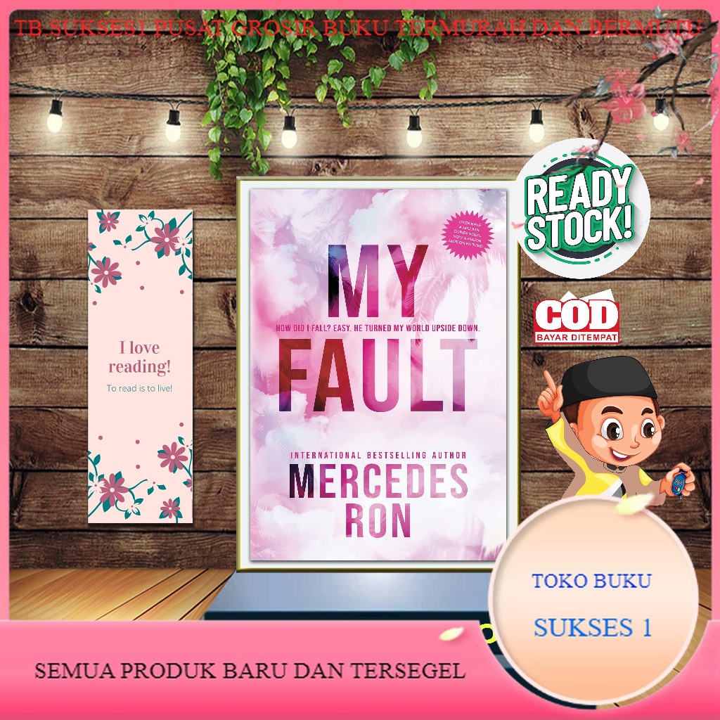 Jual Buku My Fault (Culpable, 1) By Mercedes Ron (English) | Shopee ...