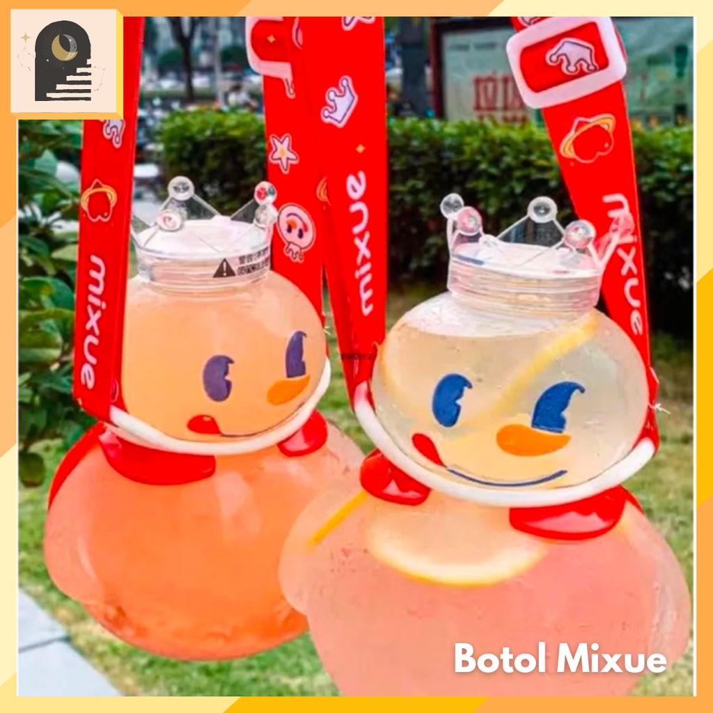 Jual Either.id - Botol Mixue DENGAN SEDOTAN Tumblr 700ml BPA Free ...