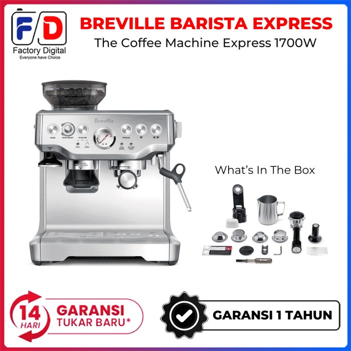 Jual Mesin Kopi Breville BES870 the Barista Express 1700W Coffee