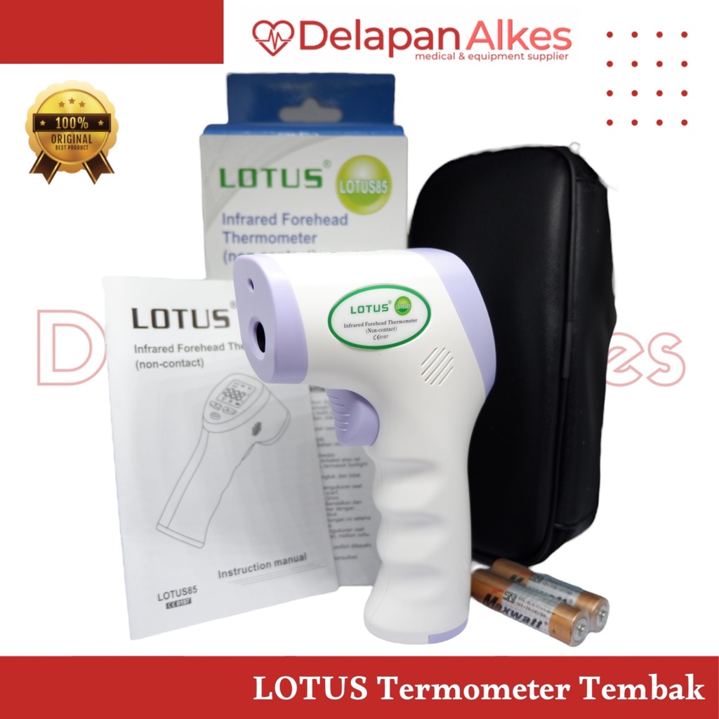 Jual LOTUS Termometer Tembak Infrared Alat Ukur Suhu Badan Digital