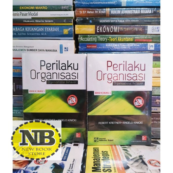 Jual BUKU Perilaku Organisasi Edisi 9 Buku 1 Dan 2 By Robert / Kinicki ...