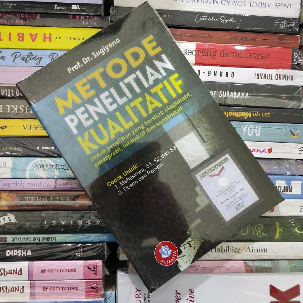 Jual Buku Metode Penelitian Kualitatif By Sugiono Edisi Reguler ...