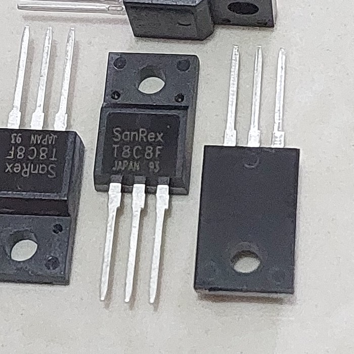 Jual T8C8F TMG8C80F SanRex T8C8 Triac Mesin Cuci 8A 800V To-220f ...