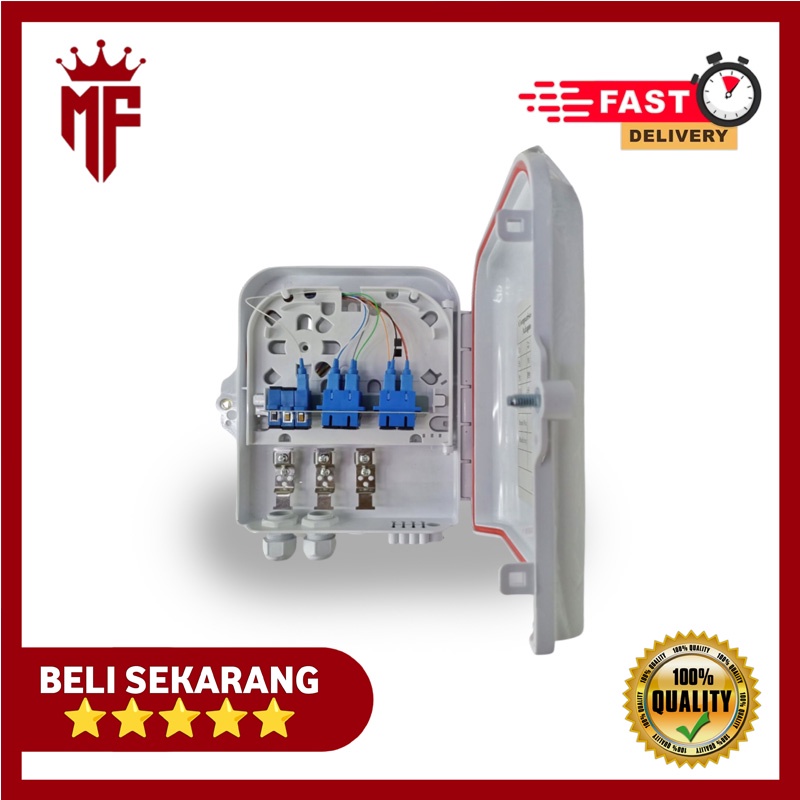 Jual ODP 8 Core+ Model PLC ( Optical Distribution Point ) Lengkap ...