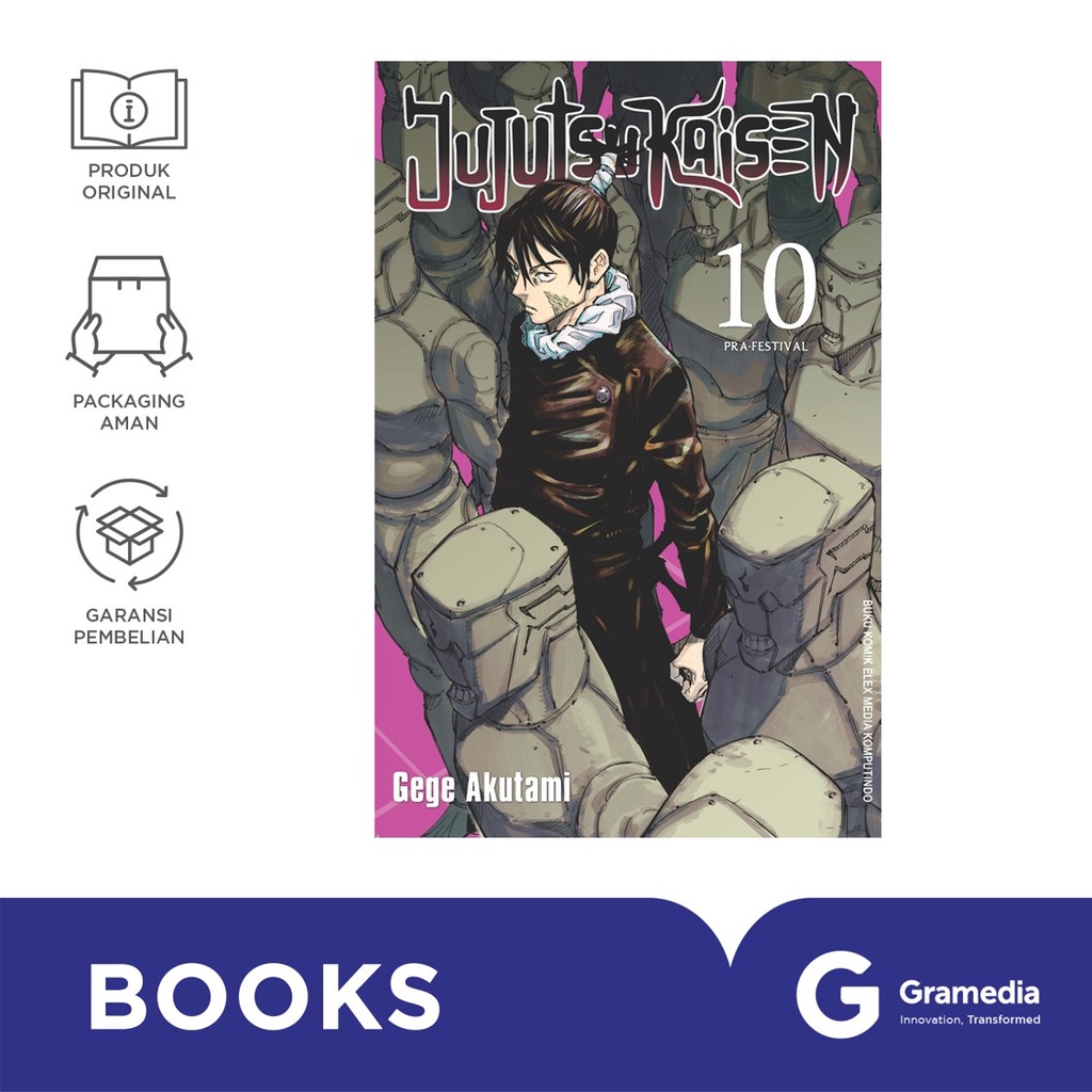 Jual Jujutsu Kaisen 10 (Gege Akutami) | Shopee Indonesia