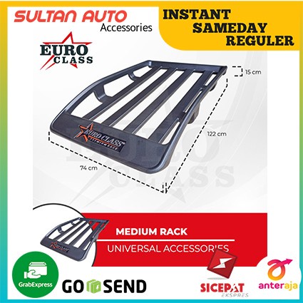 Jual Roof Rack Euro Class /Roof Rack Mobil /Rak Atas Mobil Universal ...