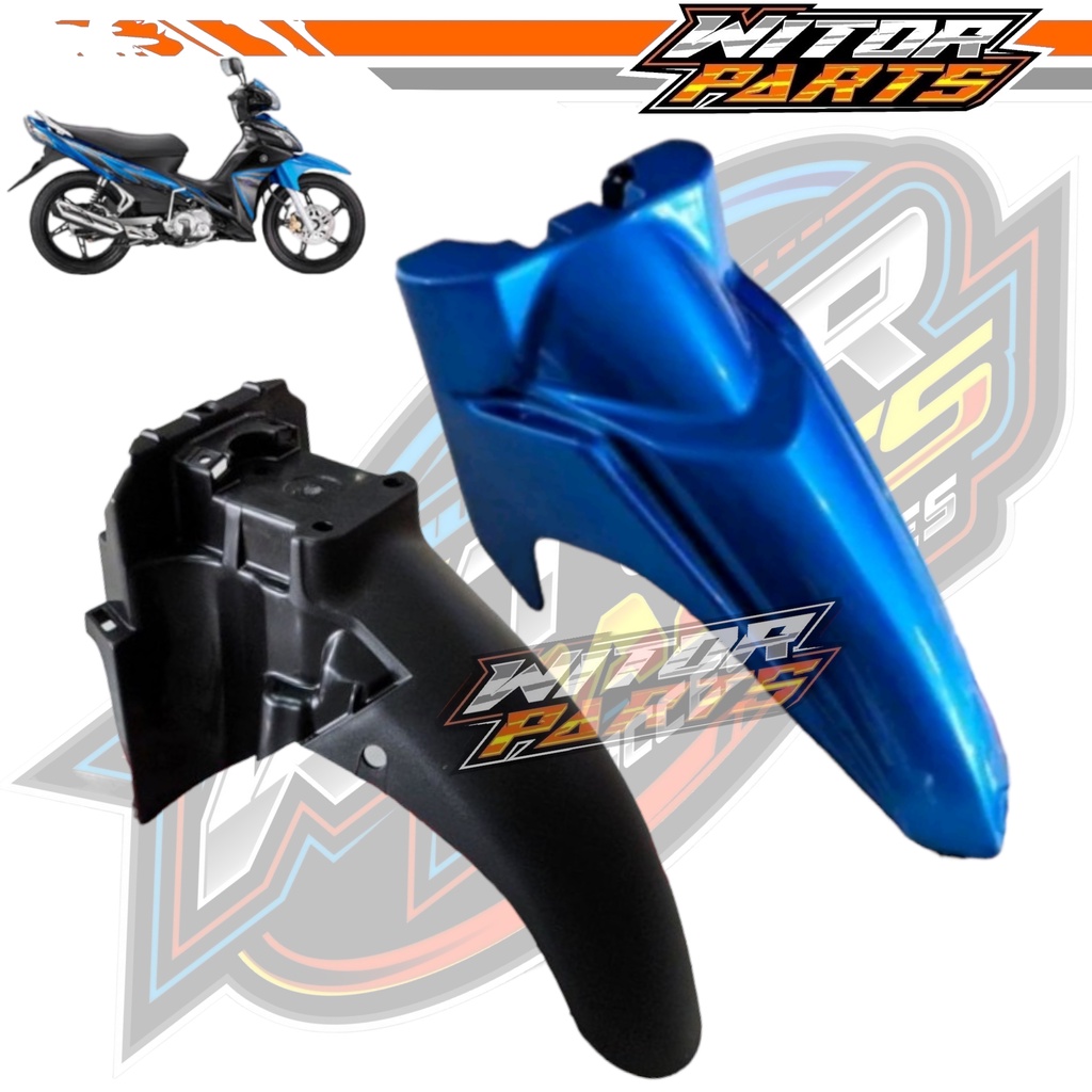 Jual Spakbor Depan Belakang Yamaha Jupiter Z Robot Warna Biru Spakbor Depan Set Belakang