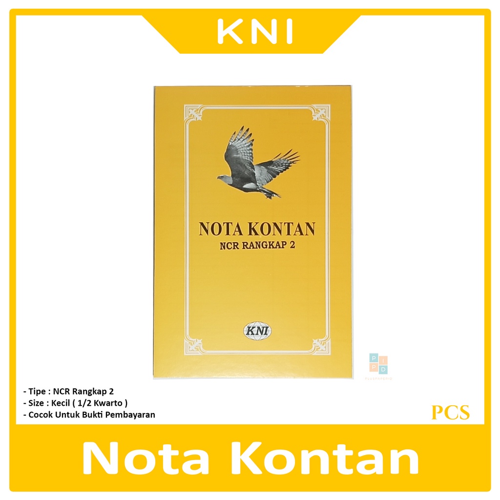 Jual KNI - Buku Nota Kontan Rangkap 2 Kecil - Pcs | Shopee Indonesia