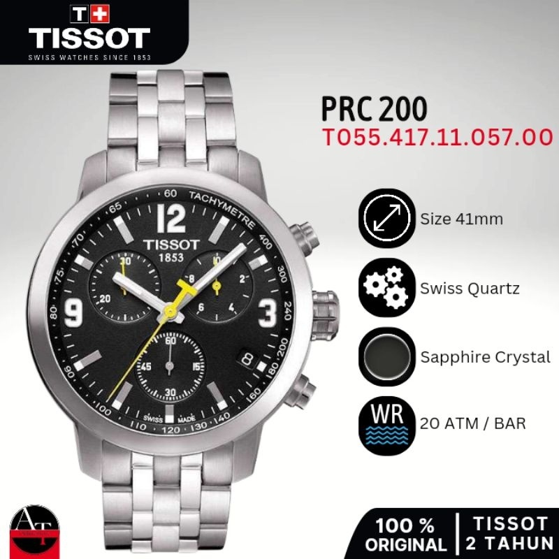 Jual tissot prc 200 Harga Terbaik Termurah Februari 2024